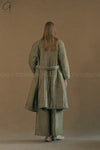 MUTEDANCE long tie jacket MD23FW61 olive PM107